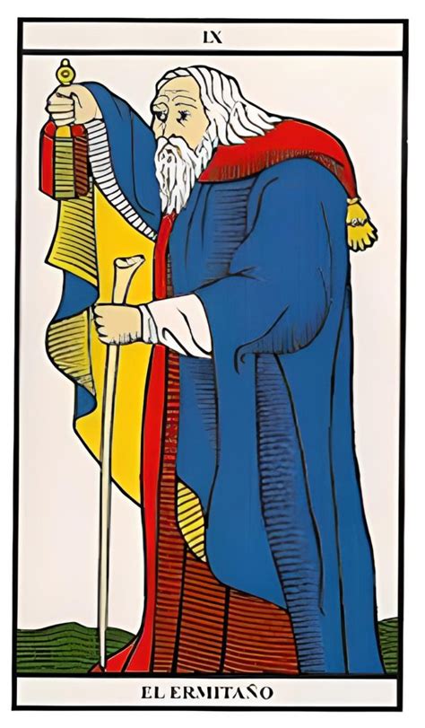 carta del tarot el ermitaño|El Ermitaño en el Tarot: Significado y Simbolismo